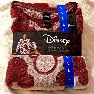 NWT! Disney Mickey Mouse 2PC Jogger Lounge Set! Size Large…